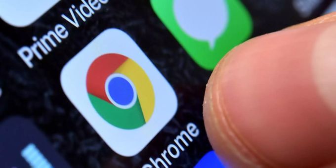 Die App von Google Chrome. (Archiv) chrome sicherheitslücke