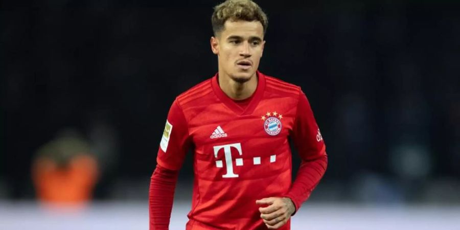 Wartet beim FC Bayern München noch auf seinen Durchbruch: Philippe Coutinho. Foto: Soeren Stache/dpa-Zentralbild/dpa