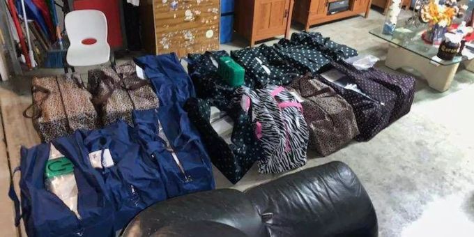 Neben Meth wurden auch weitere Drogen bei der Durchsuchung gefunden. California Meth Seizure