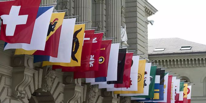 Die Wappen der Schweizer Kantone. (Symbolbild) Kantone