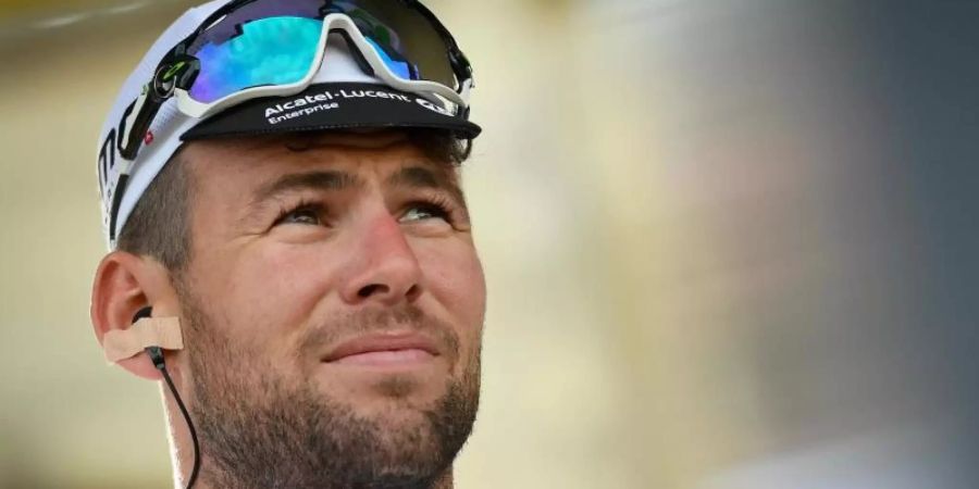 Wird entgegen anderslautender Vermutungen nicht mit dem Radsport aufhören: Mark Cavendish. Foto: David Stockman/BELGA/dpa