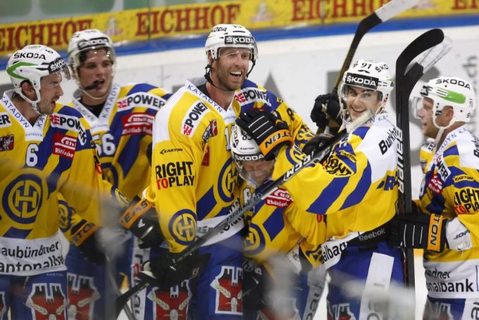 Joe Thornton spielte bereits in früheren Jahren für den HC Davos. Joe Thornton HC Davos