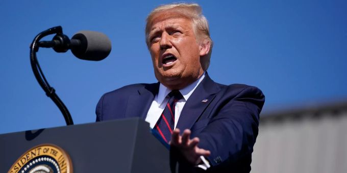 Geht es nach Meghan Markle, erhält US-Präsident Donald Trump keine zweite Amtszeit. Trump Meghan Markle