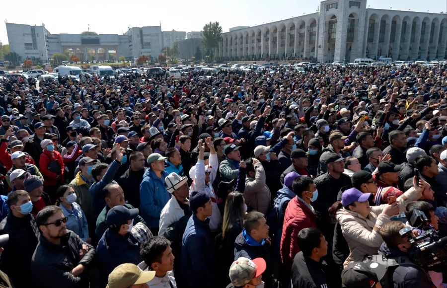 Proteste in Kirgistan