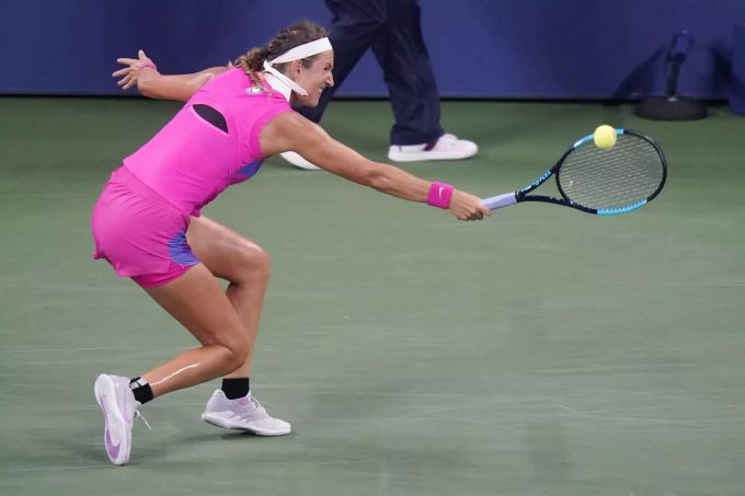 Victoria Asarenka bei den US Open. US Open Victoria Asarenka
