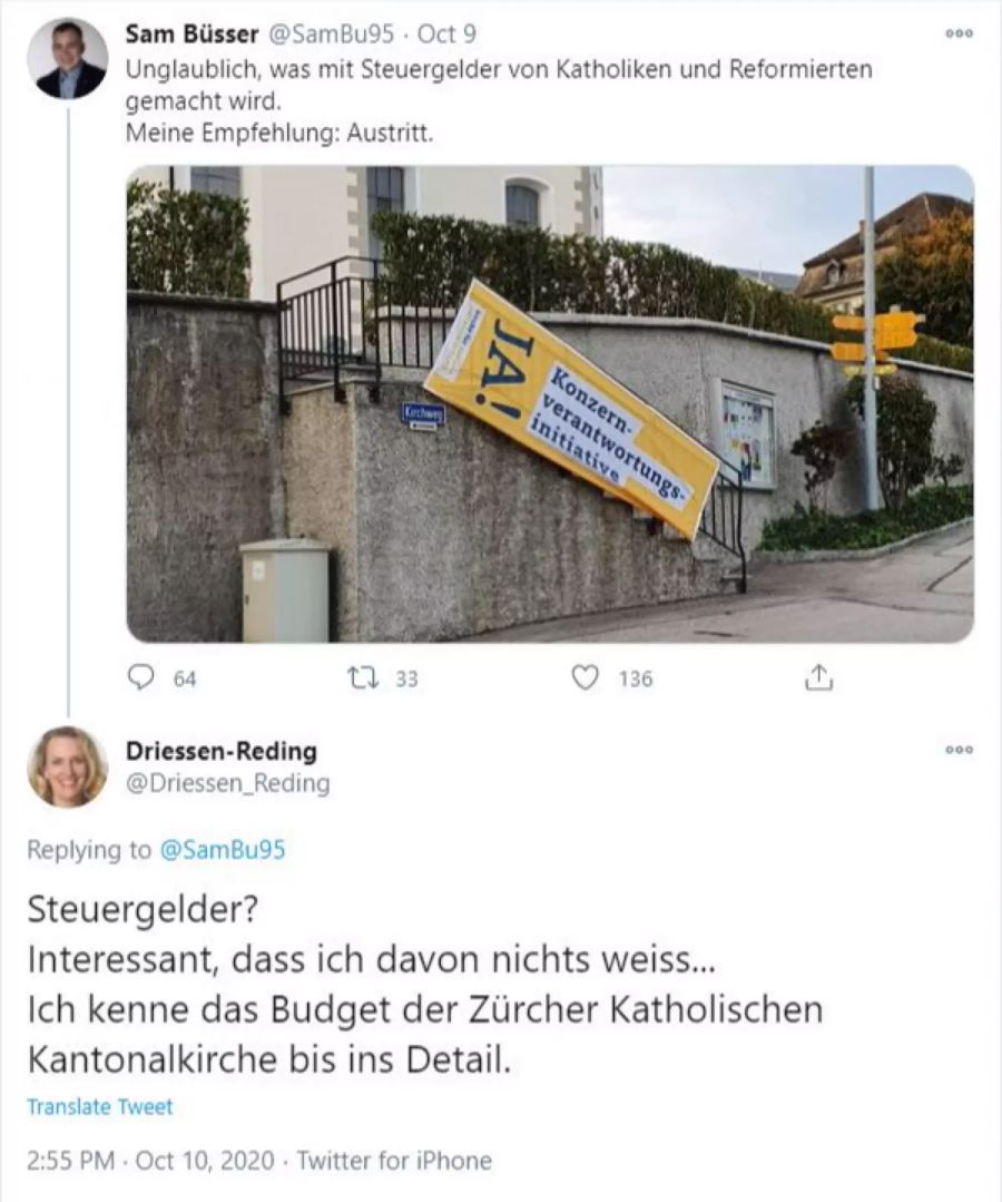 Konzern-Initiative Tweet