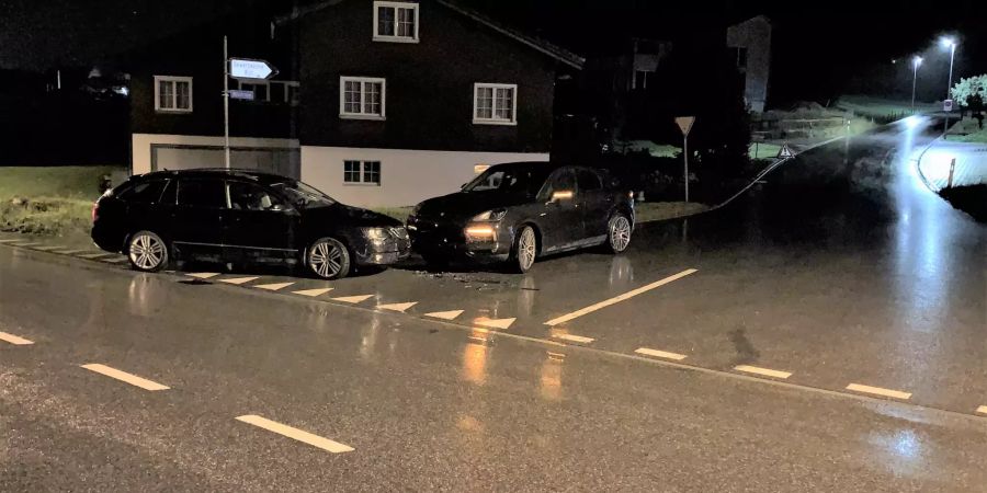 Appenzell AI: Kollision beim Linksabbiegen