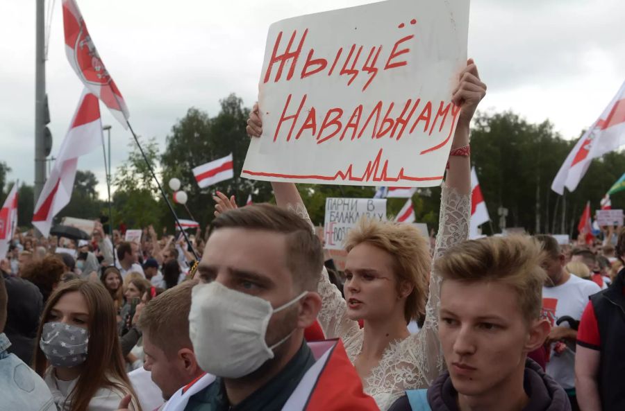 Opposition protests in Belarus