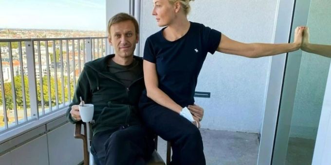 Ehepaar Nawalny auf Instagram-Foto Ehepaar Nawalny auf Instagram-Foto