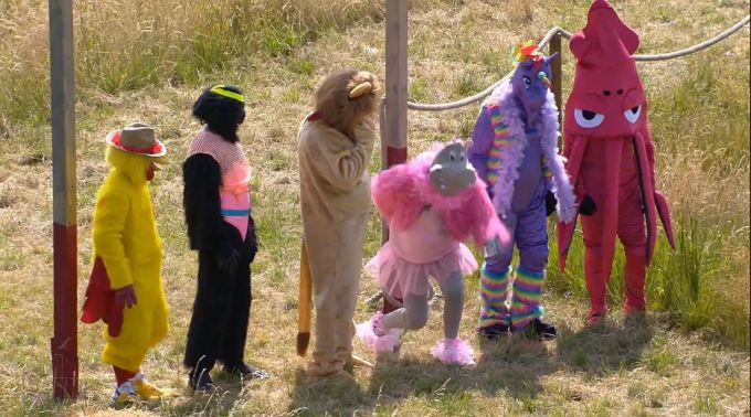«Sommerhaus der Stars»: Die Stars treten zur Challenge an. «Sommerhaus der Stars»