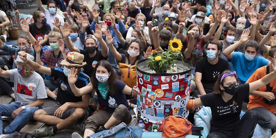 Klimastreik Bundesplatz