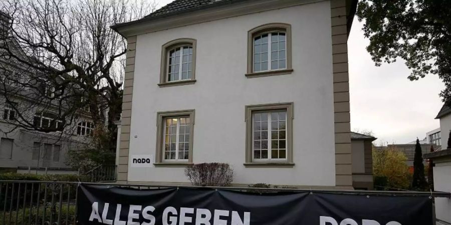 Die Zentrale der Nationalen Anti Doping Agentur in Bonn. Foto: picture alliance / Oliver Berg/dpa