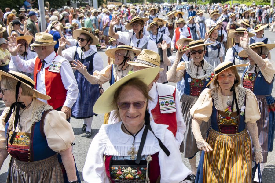 Das letzte Eidgenössische Jodlerfest fand 2023 in Zug statt.