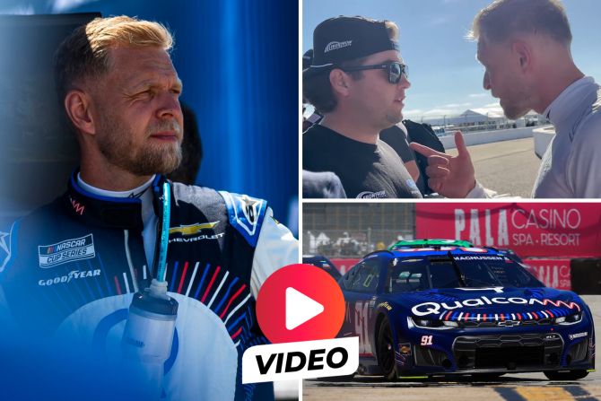 Kevin Magnussen NASCAR Gragson