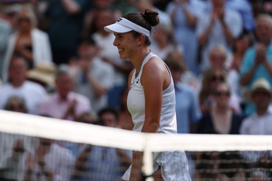 Linda Noskova steht in Wimbledon im Final.