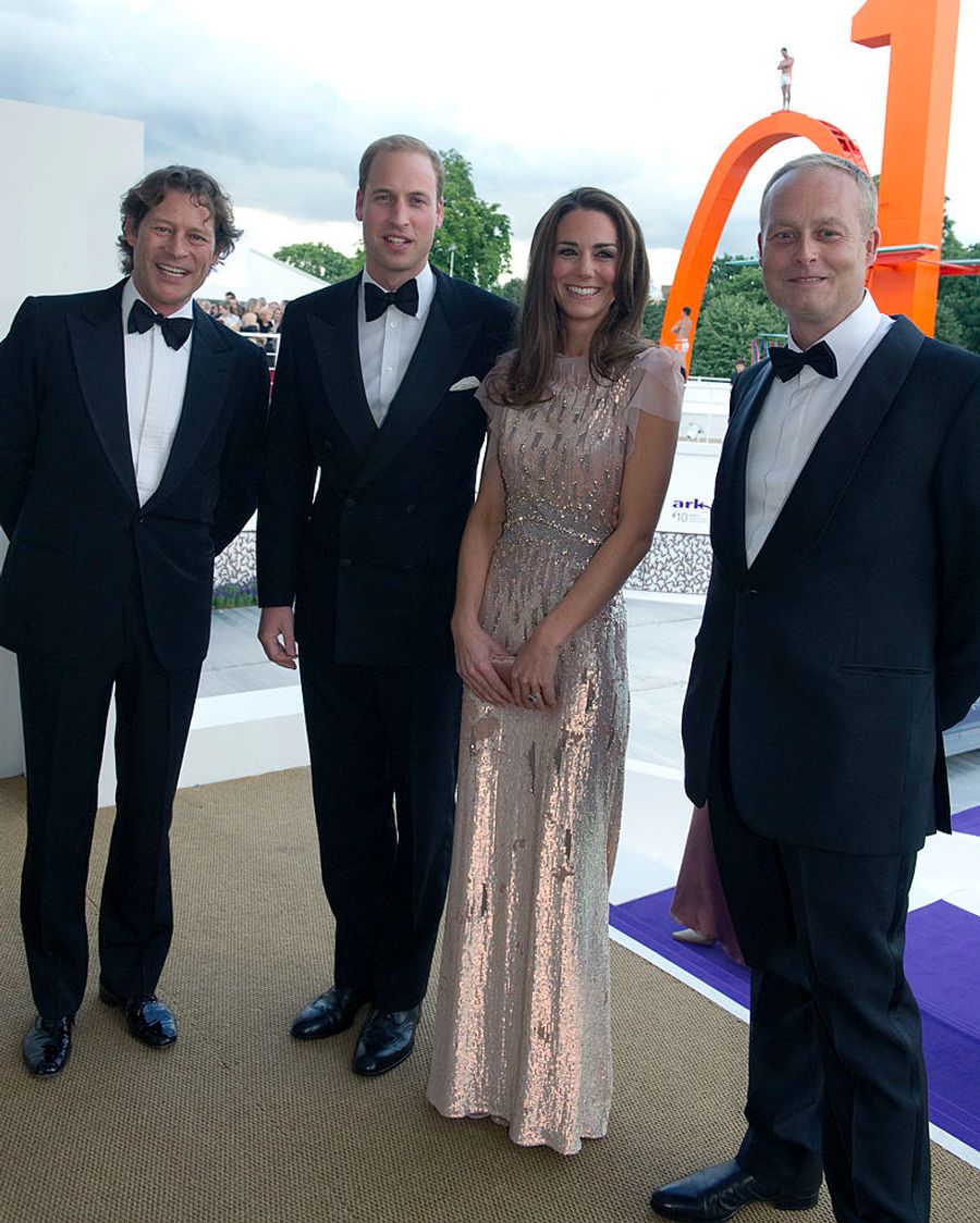 Doch auch zu William und Kate hat er einen Draht.
