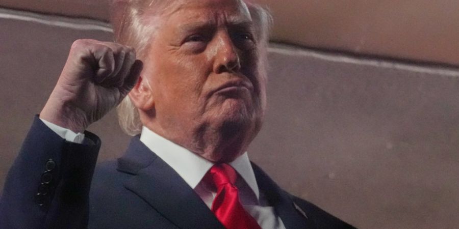 ARCHIV - US-Präsident Donald Trump. Foto: Mark Schiefelbein/AP/dpa/Archivbild