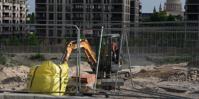 Bombe Baustelle
