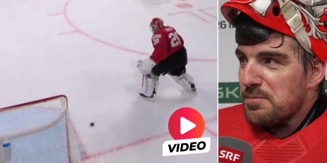 Reto Berra Eishockey-WM Eigentor