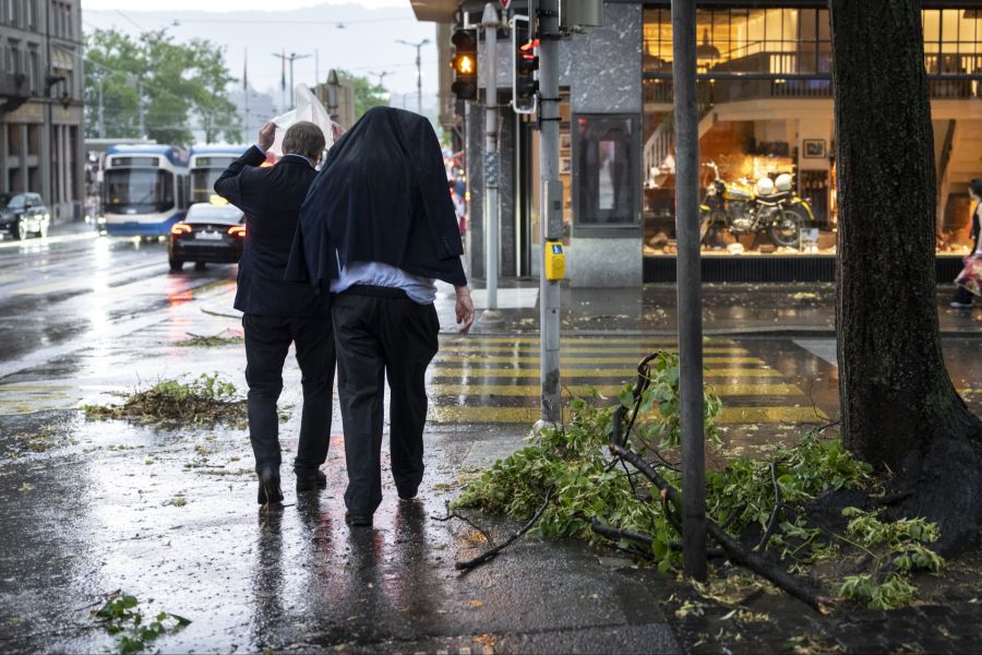 Unwetter Zürich