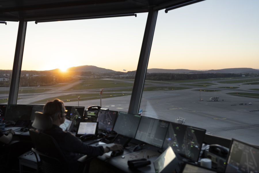 Am Flughafen Zürich ist die Pünktlichkeit zu den beiden Vorjahren gestiegen.