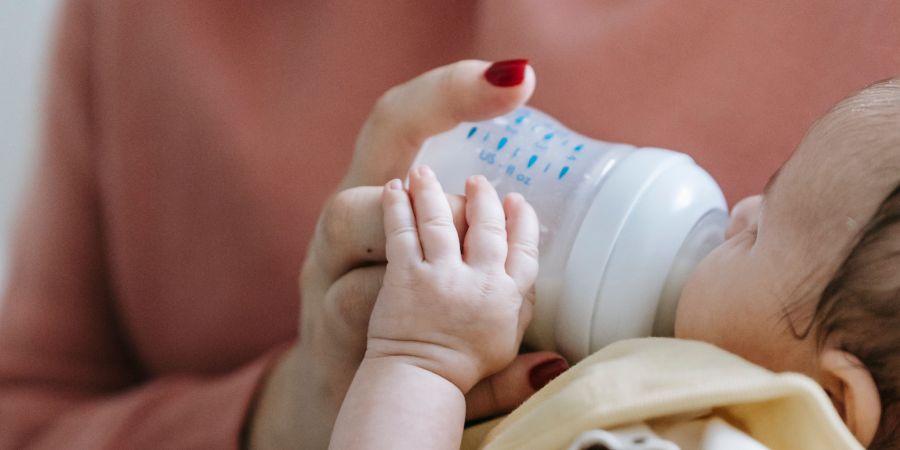 Schoppen Baby Flasche