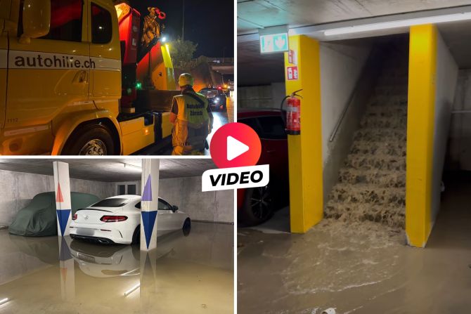 Unwetter Zürich