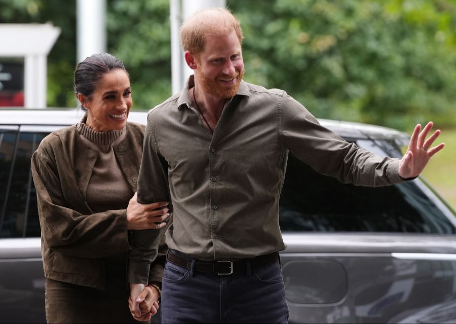 Prinz Harry und Meghan Markle kehren nach Grossbritannien zurück.