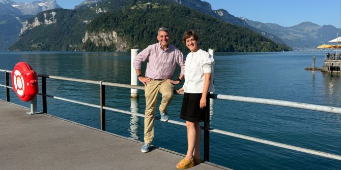 Aldo Moschetti und Sibylle Schmid