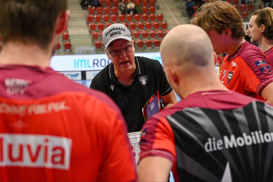 Cheftrainer René Berliat will mit seinen Spielern unter die ersten vier.