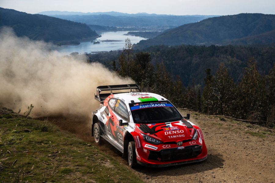 Elfyn Evans Toyota WRC