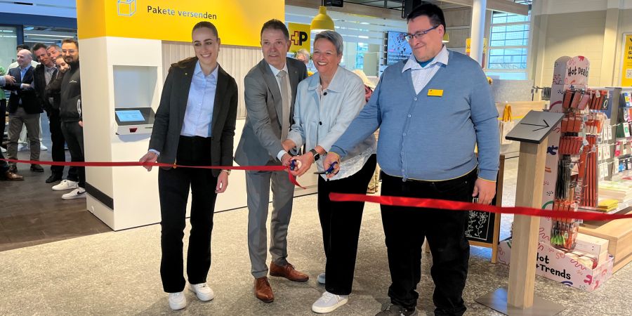 Schweizerische Post Eröffnung Stein am Rhein
