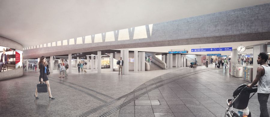 So soll der Bereich dereinst aussehen.