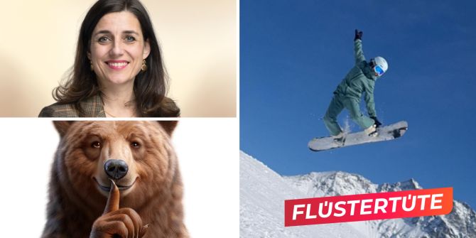 Wasserfallen Flüstertüte