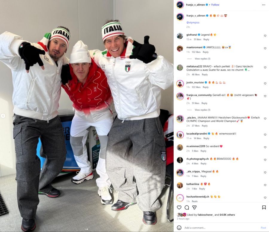 von Allmen Olympia 2026