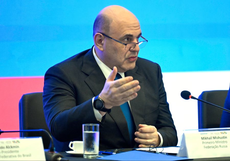 Mikhail Mishustin ist der russische Premierminister.