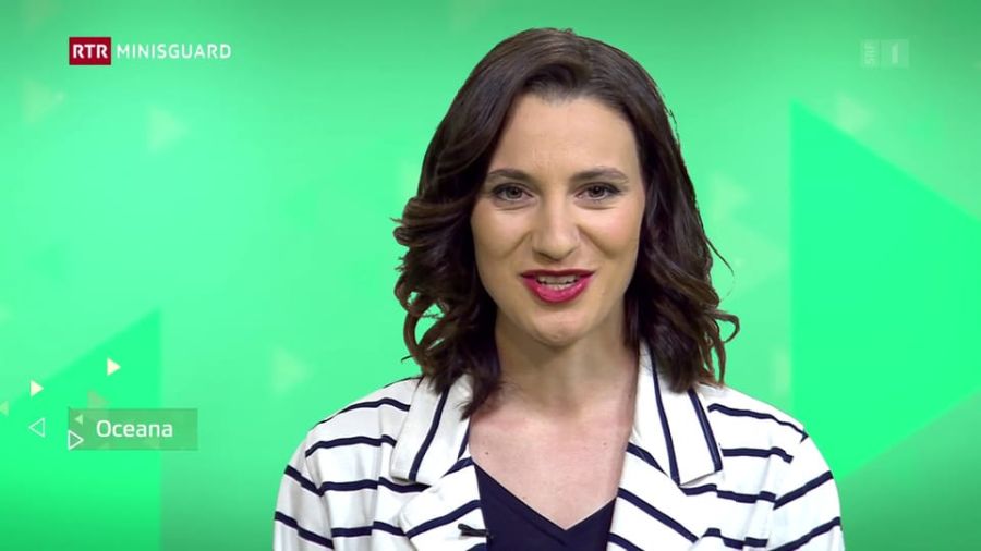 Auch für das Kinderformat «Minisguard» stand sie damals vor der Kamera.