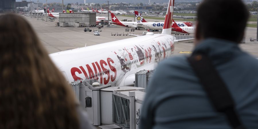 Rekordzahlen Flughafen Zürich