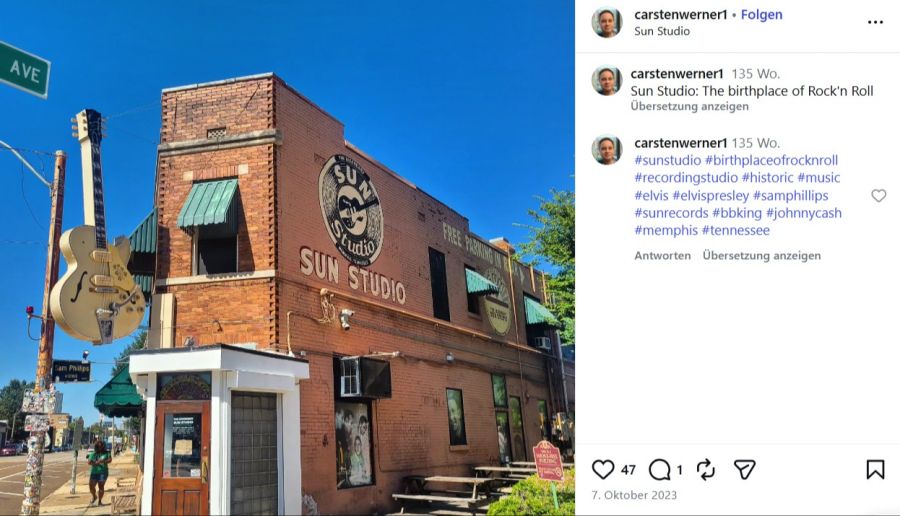 Sun Studio, Memphis