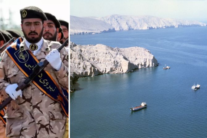 Iran Strasse von Hormus