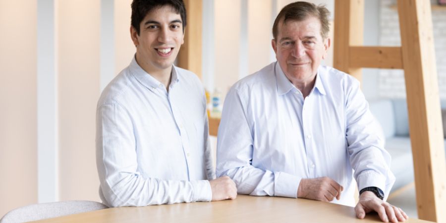 Der neue und der alte Verwaltungsratspräsident von Rivella: Tano (links) und Alexander Barth.