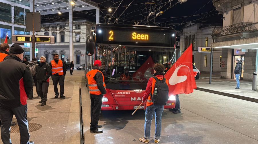 Bei den während des Streiks im Einsatz stehenden Fahrerinnen und Fahrern soll es sich auch um pensionierte Personen handeln.
