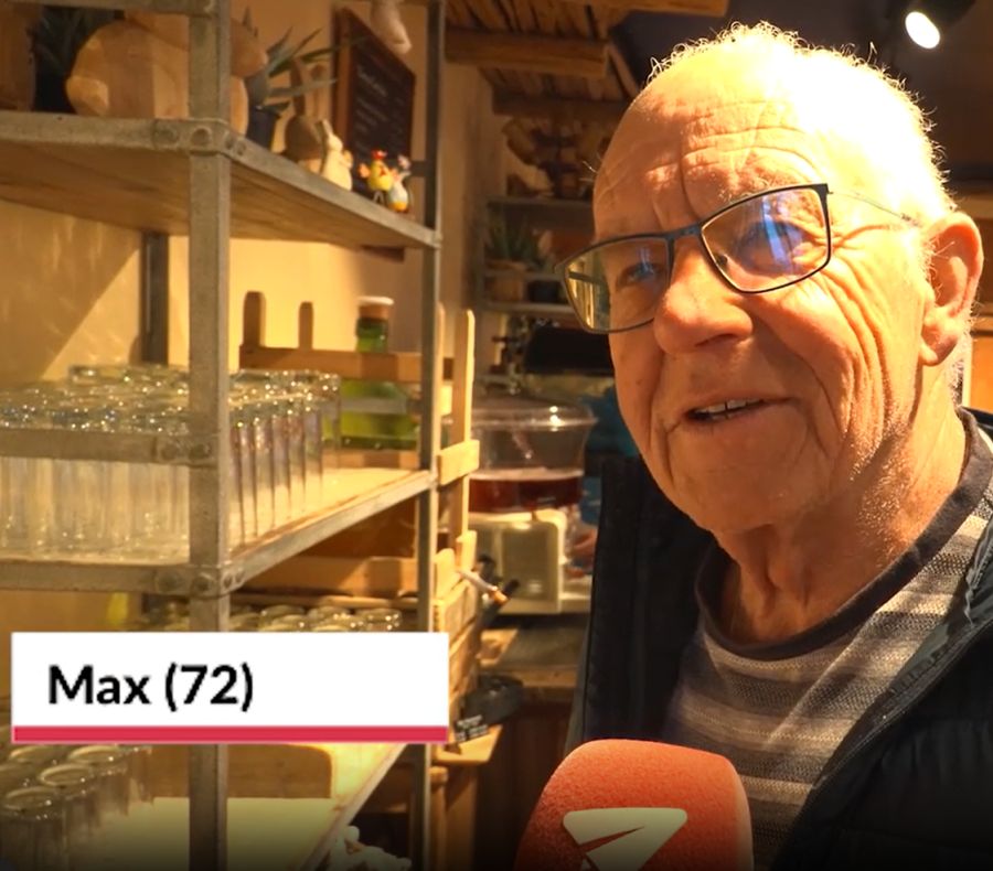 Max (72) kann der «Klimawurst» nichts abgewinnen – probieren kommt für ihn gar nicht erst infrage.