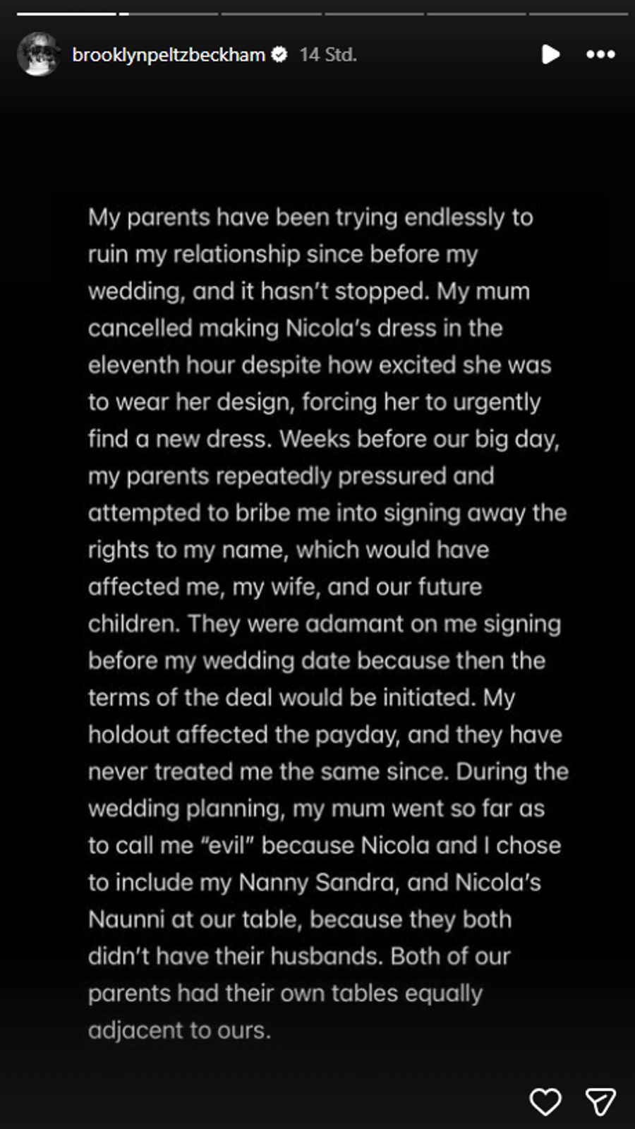 Der 26-Jährige rechnet mit seinen Eltern ab.