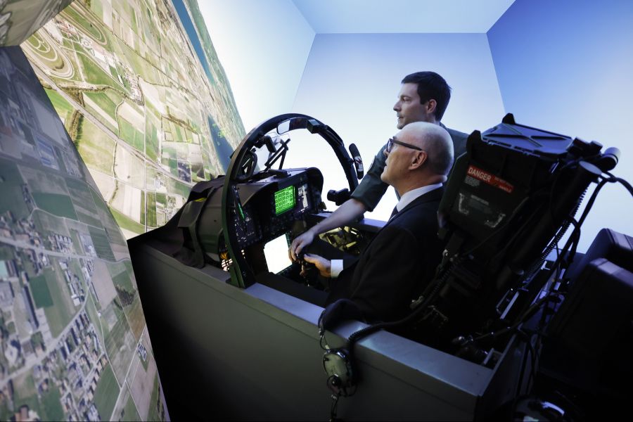 F-35 Martin Pfister Simulator