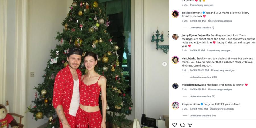 Grund für den ganzen Familienzoff sollen Spannung zwischen Nicola und Schwiegermami Victoria sein.