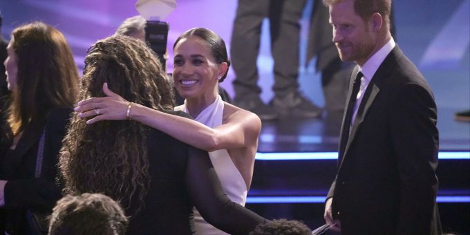 Meghan Markle und Prinz Harry gestern Abend in Los Angeles. meghan markle