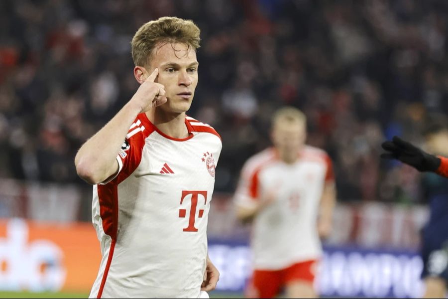 Auch bei Joshua Kimmich (29) läuft der Vertrag nach der Saison aus. Er gilt nicht mehr als unverkäuflich.