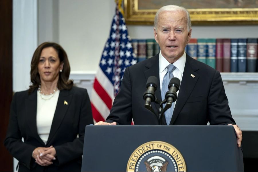 Wird Kamala Harris die Nähe zu Joe Biden nun zum Verhängnis?