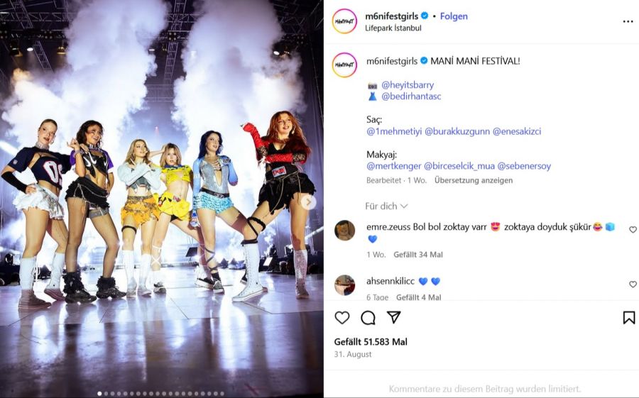 staatsanwaltschaft girlband manifest